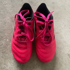 Kids adidas soccer cleats size 13k